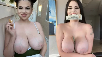 Con las tetas que tiene esta gringa te vas a enamorar